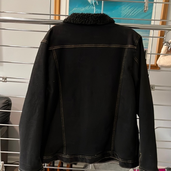 Jackets & Coats Mens Black Jean Jacket Size Medium Poshmark